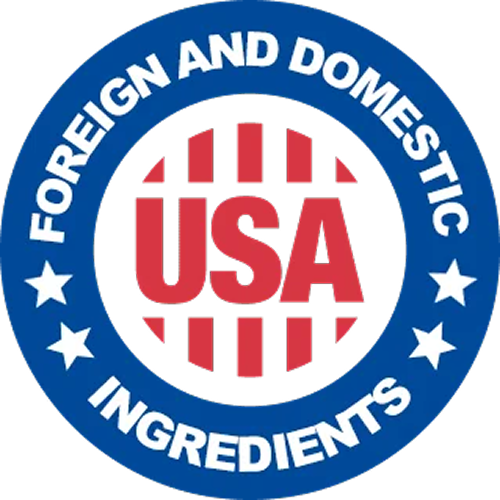 Foreign and domestic ingredients